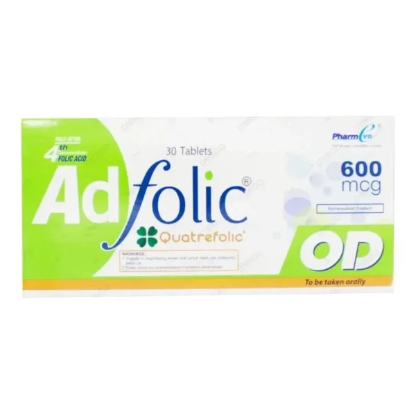 Adfolic OD Tablets 600mcg