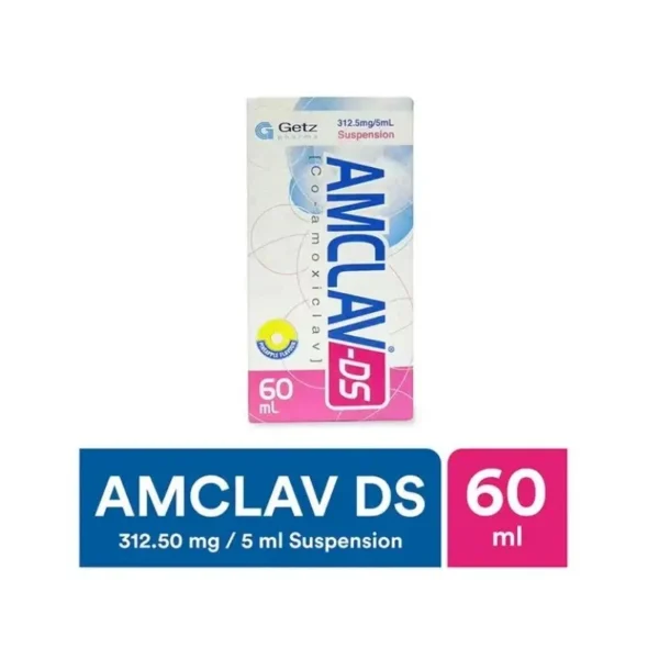 Amclav DS 60ml Suspension 312.5mg/5ml