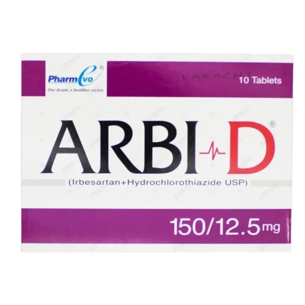 Arbi D Tablets 150mg/12.5mg