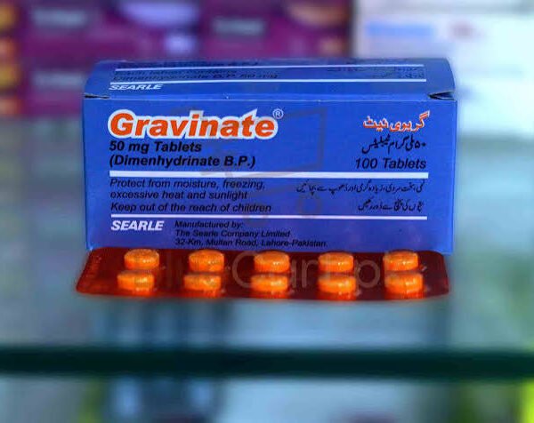 GRAVINATE TAB 50MG