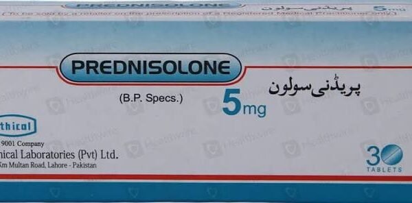 PREDNISOLONE 5MG 30,S TAB